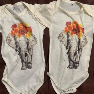 Elephant bodysuits